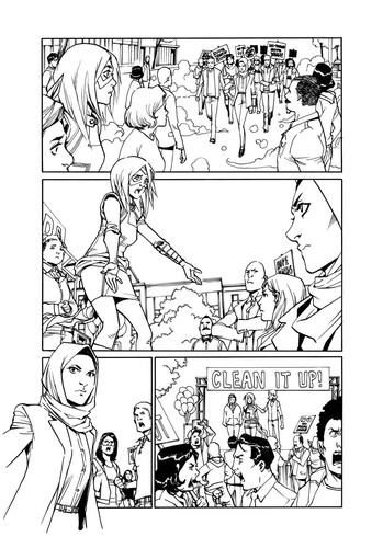 Marvel original art - original,