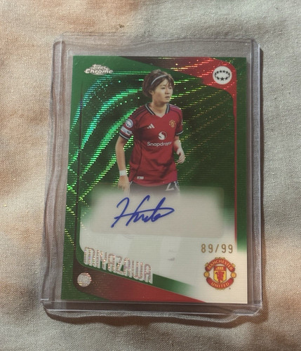Topps chrome hinata miyazawa - hinata,