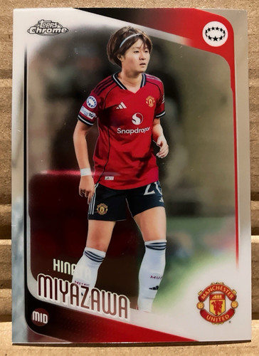 Hinata miyazawa topps chrome - topps,